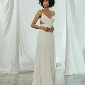 Barely Worn Ivory Amsale Shiloh Gown